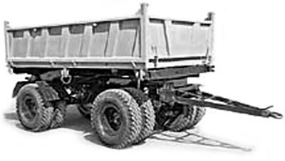 Самосвальный прицеп САТ-14А
