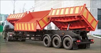 трехосный самосвальный прицеп САТ-119