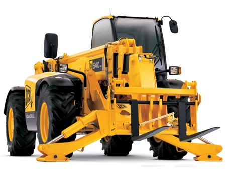 Телескопический погрузчик jcb loadall 540-140