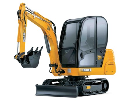 Компактный экскаватор jcb mini 802 super