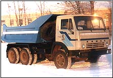 Автосамосвалы завода ПМЗ