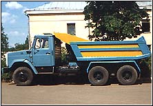 Автосамосвал завода ПМЗ на шасси КАМАЗ-55111